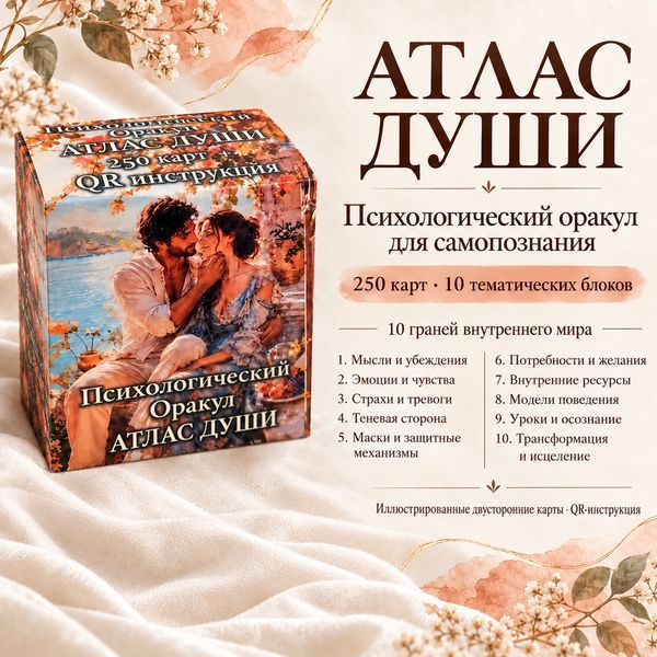 Книга к психологическому оракулу &laquo;Атлас Души&raquo; &mdash; 2 тома, 900 страниц КнАтласДуши-1 фото